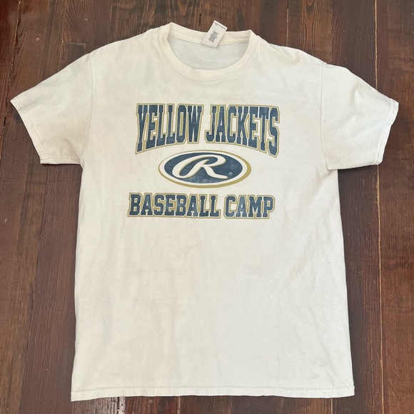 Georgia Tech Rawlings Yellow Jackets Baseball Camp T Shirt - Picture 2 of 4